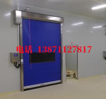 互锁拉链密封快速卷帘门
